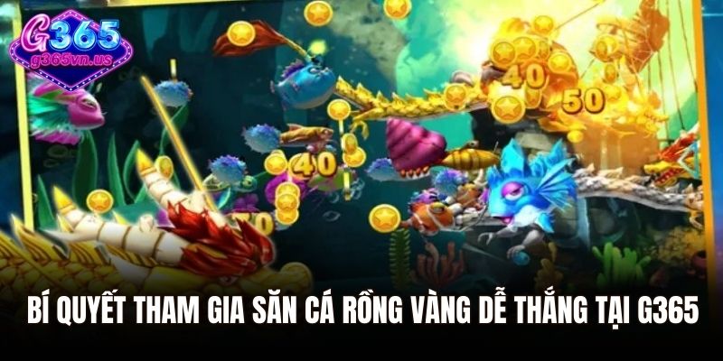 Bắn Cá Rồng Vàng - Game Giải Trí Đổi Thưởng Hàng Đầu 2025 3 Bí quyết tham gia săn cá rồng vàng dễ thắng tại G365