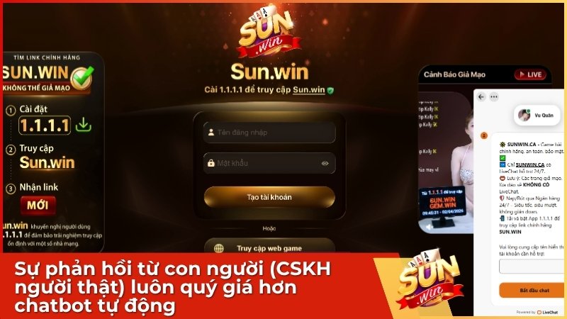 CSKH từ người thật luôn mang lại trải nghiệm tốt hơn chatbot